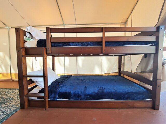 Image 3 for Standard Tent with Queen & 2 Bunks
