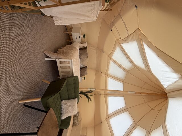 Image 6 for Dan Y Ser Stargazing Bell Tent