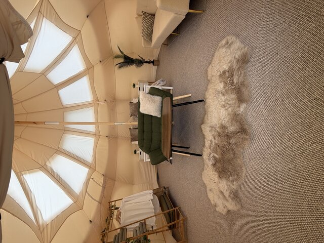 Image 4 for Dan Y Ser Stargazing Bell Tent