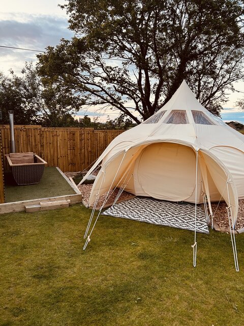 Image 19 for Dan Y Ser Stargazing Bell Tent