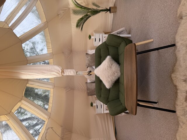 Image 9 for Dan Y Ser Stargazing Bell Tent