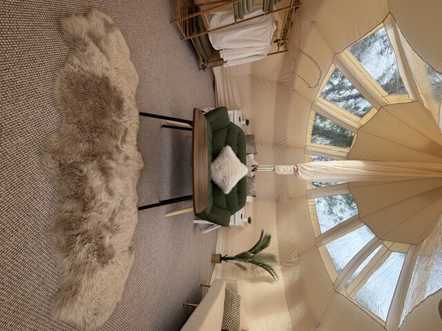 Image 11 for Dan Y Ser Stargazing Bell Tent