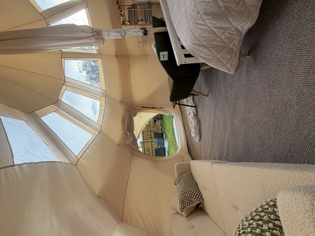 Image 16 for Dan Y Ser Stargazing Bell Tent