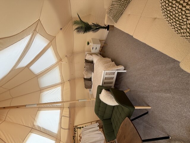 Image 8 for Dan Y Ser Stargazing Bell Tent