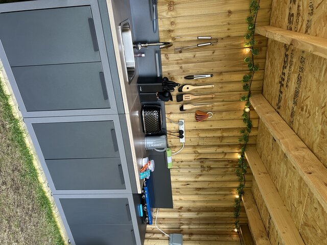Image 12 for Winter Stargazing pitch with Hot Tub & Kitchen