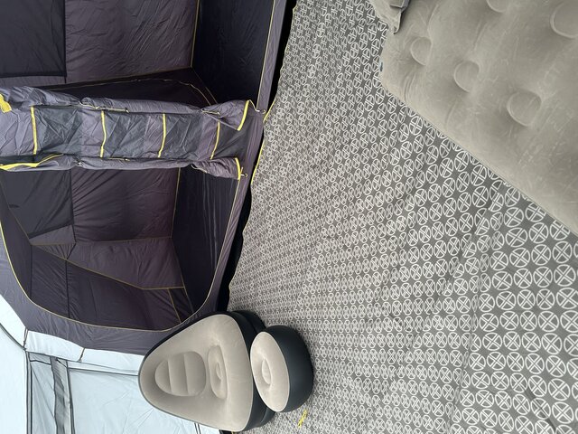 Image 6 for Pre-pitched large tent 6-8 man ready tent