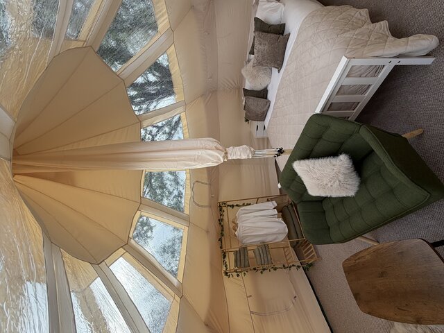 Image 12 for Dan Y Ser Stargazing Bell Tent