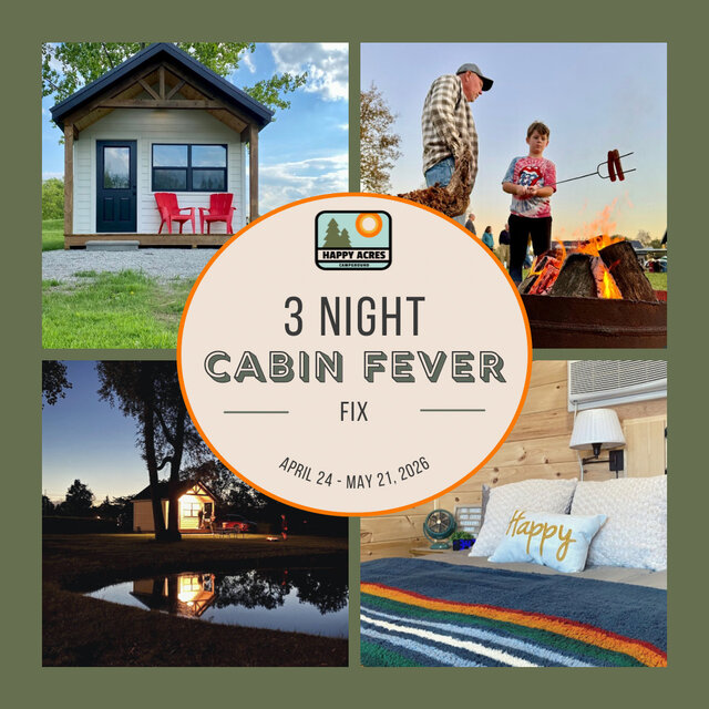 Image 1 for 3 Night Cabin Fever Fix