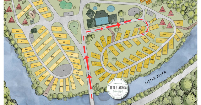 Image 12 for Back In, Off River RV A03  30' - Paved