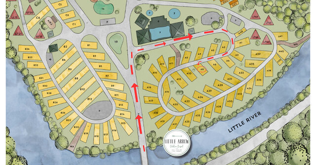 Image 6 for Back In, Off River RV A08 55'