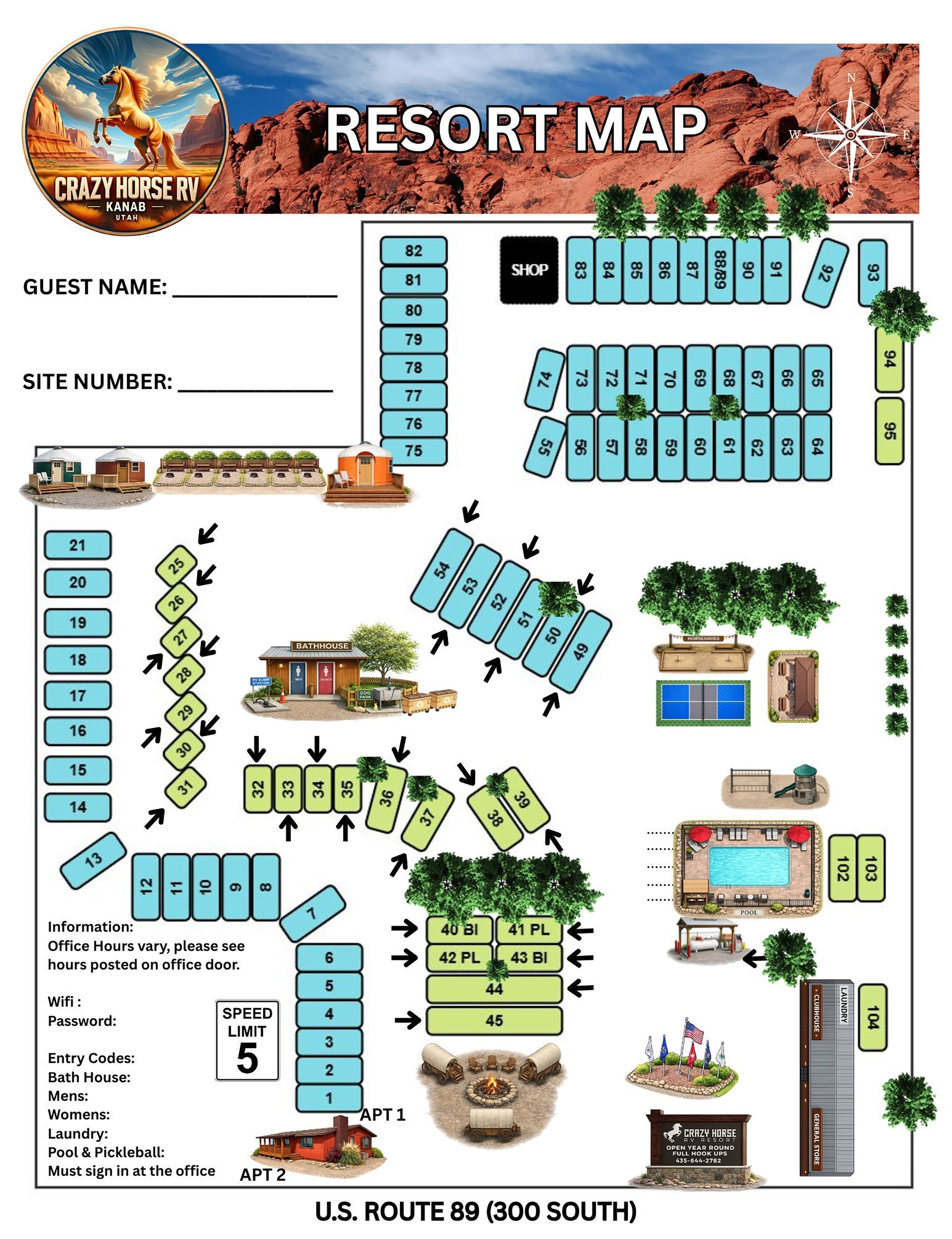 Resort Map