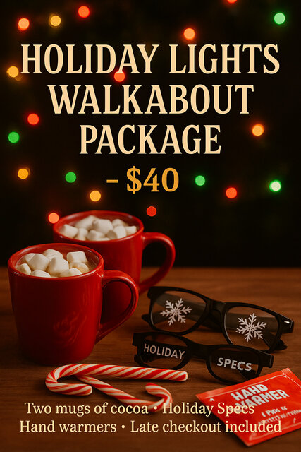 Image 1 for ✨ Holiday Lights Walkabout Package