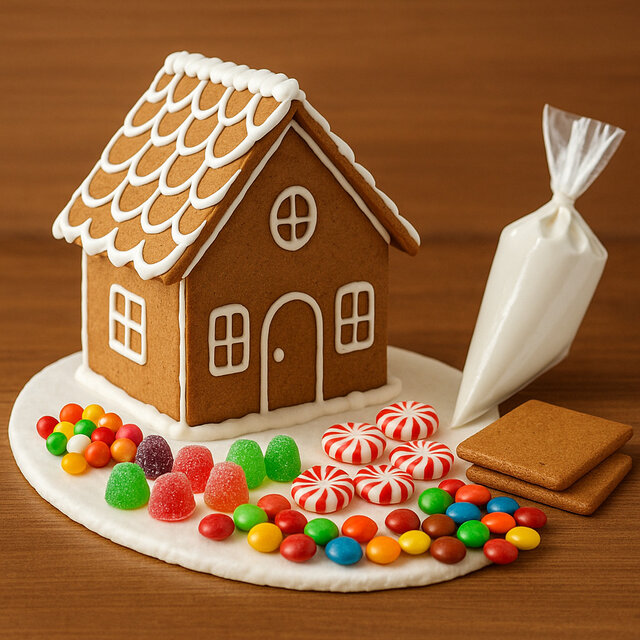 Image 1 for Gingerbread House Kit