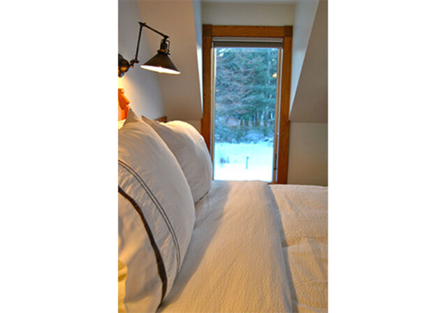 Image 4 for Meadow View - stairway door on right in kitchen