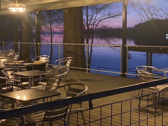 Sunset at Venue Patio 