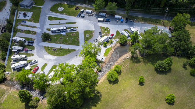 Image 2 for RV 08) Creek Front RV site 8 ( 50ft)