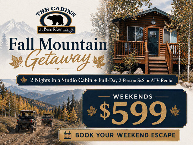 Couple's Fall Mountain Getaway at Bear River Lodge