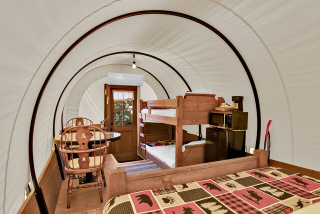 Image 5 for "Moonchaser" Conestoga Glamping Wagon #2