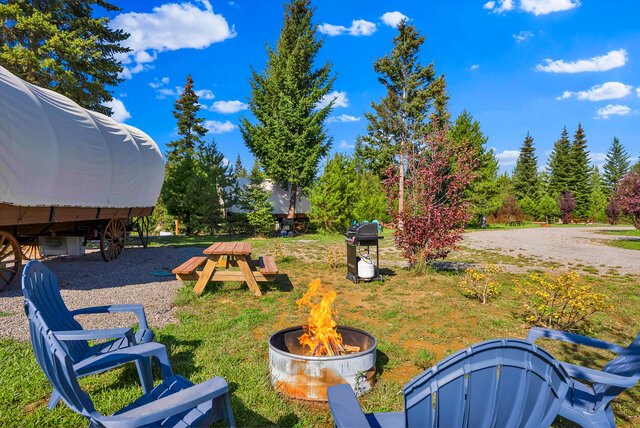 Image 1 for "Moonchaser" Conestoga Glamping Wagon #2