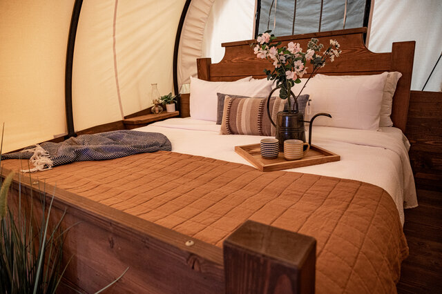 Image 4 for "Stargazer" Conestoga Glamping Wagon #1