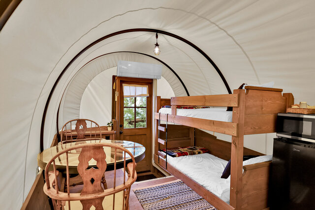 Image 6 for "Moonchaser" Conestoga Glamping Wagon #2