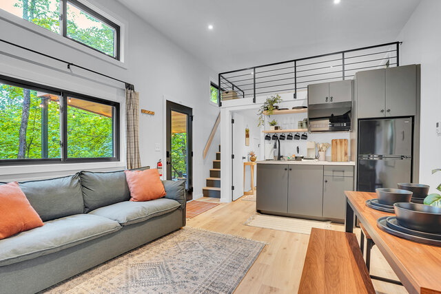 Image 1 for 15- 2 Bedroom Tiny Home & Loft with Private Hot Tub