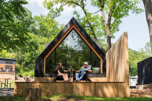 Image 14 for 19- 1 Bedroom Tiny Home & Shared Hot Tub/Sauna