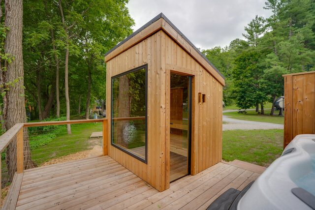 Image 25 for 19- 1 Bedroom Tiny Home & Shared Hot Tub/Sauna