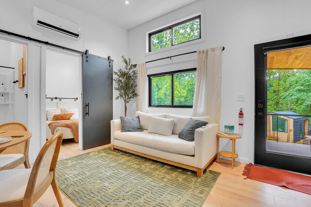 Image 2 for 14- 2 Bedroom Tiny Home &  Loft, Shared Hot Tub/Sauna