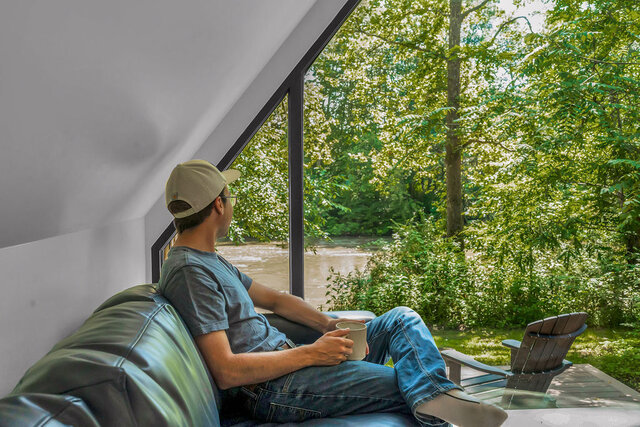 Image 17 for 17- 1 Bedroom Tiny Home & Shared Hot Tub/Sauna