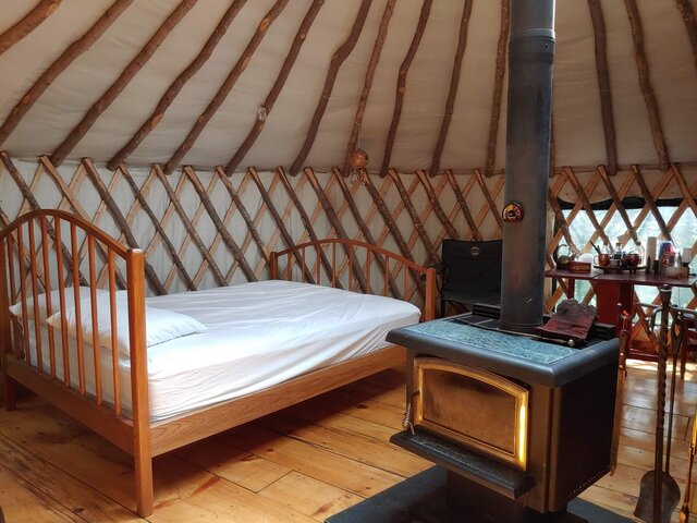 Image 3 for Cozy Yurt in the Peaceful Woods
