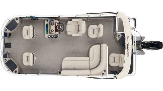 Image 2 for 18 Foot Suntracker Pontoon