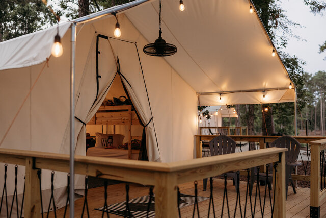 Image 13 for Site #54: Deluxe Safari Tent