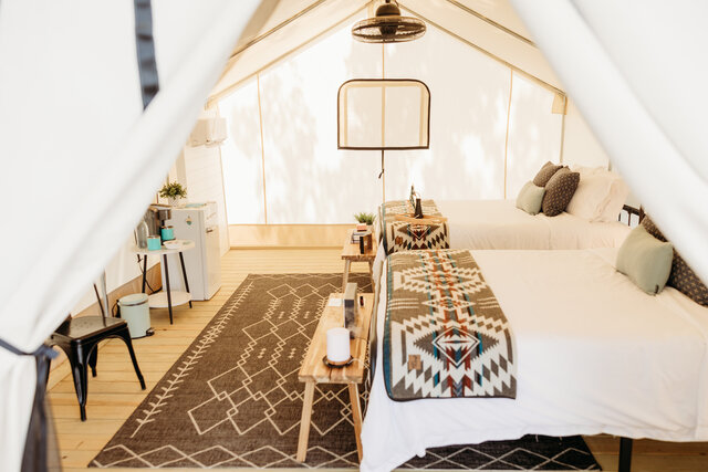 Image 1 for Site #55: Double Safari Tent