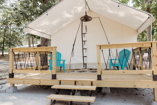 Image 3 for Site #53: Standard Safari Tent