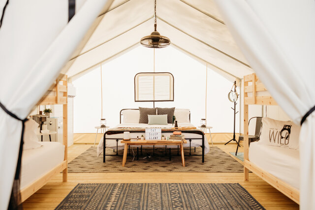 Image 1 for Site #54: Deluxe Safari Tent