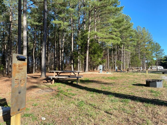 Image 1 for RV 50) RV Site Full Hook Up / Back-In site