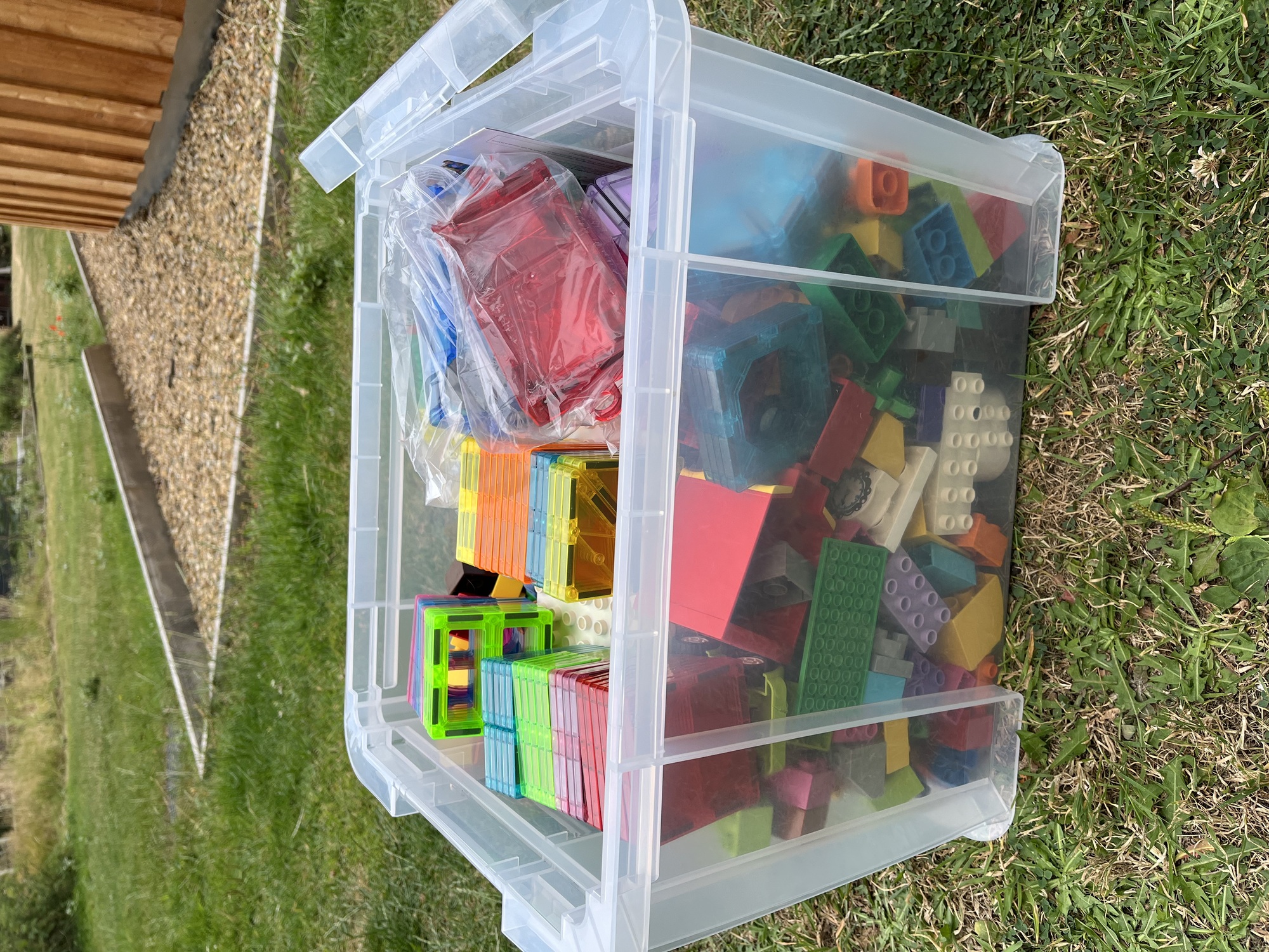 Image for Toy Box Hire: Duplo and magnetic tiles