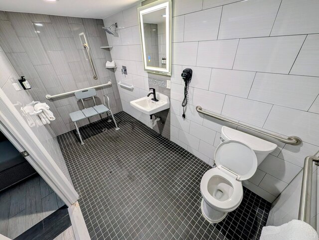 Entire bathroom