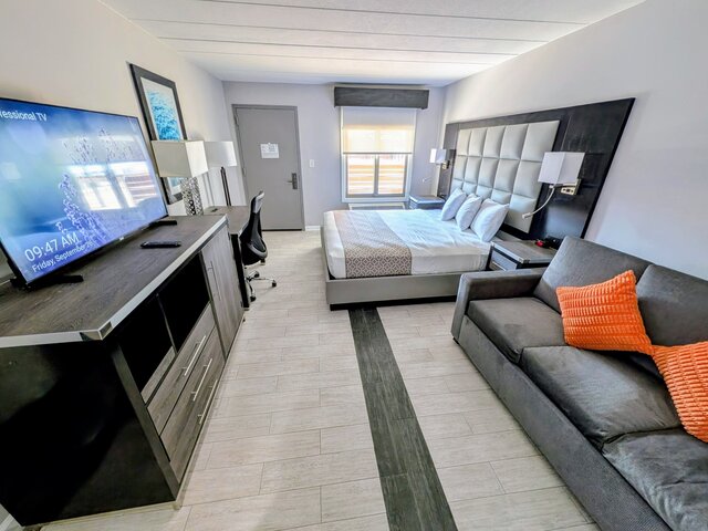 Image 1 for Single King + Sofa Sleeper (Pool View)