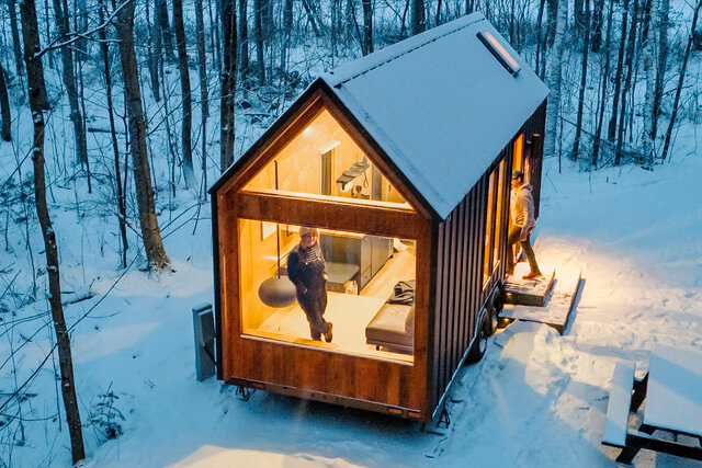 Image 18 for Hygge Nordic Cabins (1 Queen Bed + 1 Loft Bed)