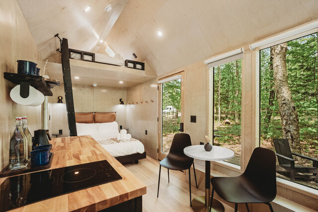 Image 5 for Hygge Nordic Cabins (1 Queen Bed + 1 Loft Bed)