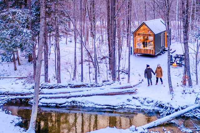 Image 8 for Hygge Nordic Cabins (1 Queen Bed + 1 Loft Bed)