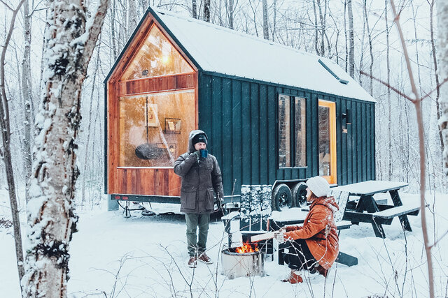 Image 7 for Hygge Nordic Cabins (1 Queen Bed + 1 Loft Bed)