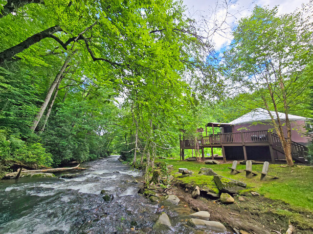 Image 1 for Spring Ridge Yurt-True Glamping-Hot Tub-Nantahala