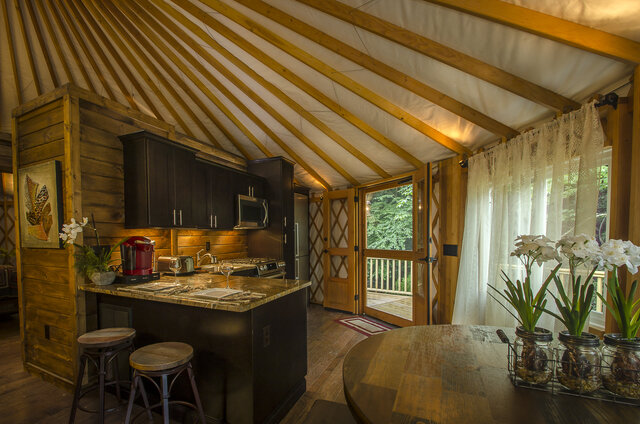 Image 5 for Spring Ridge Yurt-True Glamping-Hot Tub-Nantahala