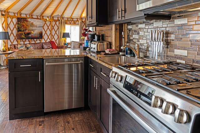 Image 6 for Otter Creek Luxury Yurt-Creekfront - Nantahala