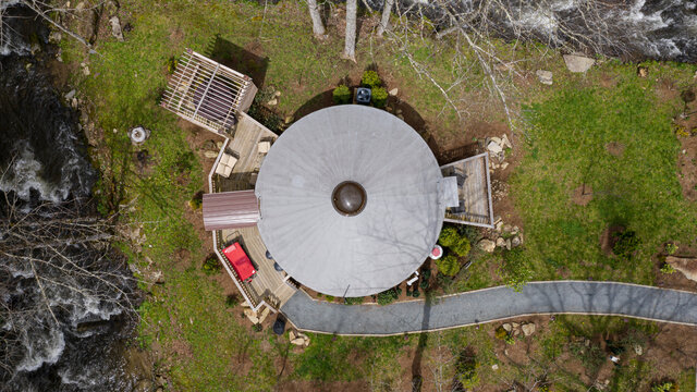 Image 13 for Otter Creek Luxury Yurt-Creekfront - Nantahala