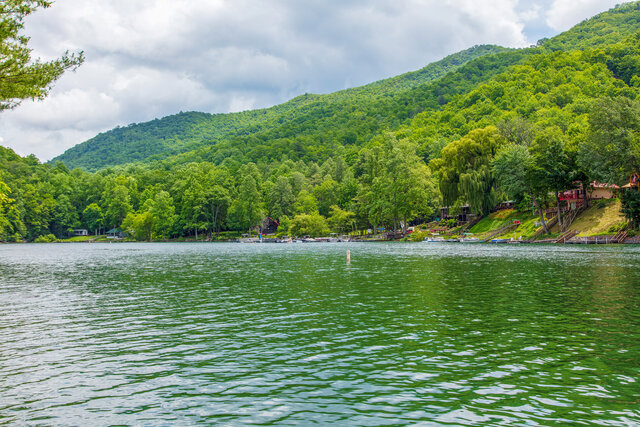 Image 5 for Lakefront Point Retreat on Nantahala Lake w Dock