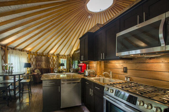 Image 4 for Spring Ridge Yurt-True Glamping-Hot Tub-Nantahala